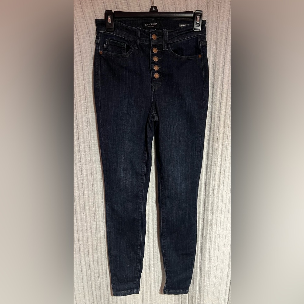 Judy Blue Dark Wash Straight Leg Jeans